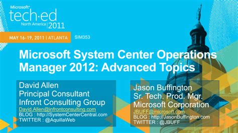 System Center Operations Manager 2012 Management Packs Catalog