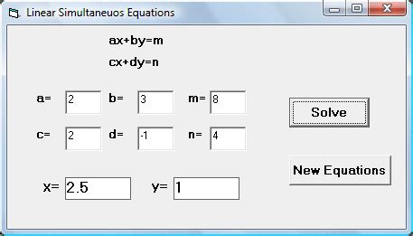 System of 2 Equations Solver: The Ultimate Guide