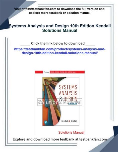 Systems Analysis And Design Tenth Edition Answers Doc