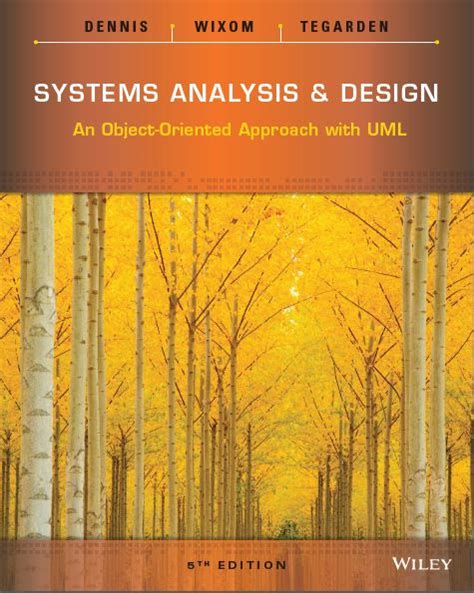 Systems Analysis Design Object Oriented Approach PDF