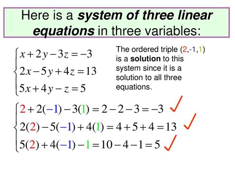 Systems of Equations with 3 Variables Calculator: The Ultimate Tool for Algebraic Success