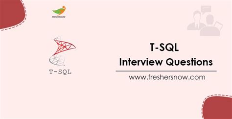 T Sql Interview Questions And Answers Epub