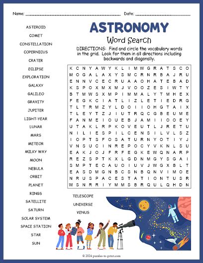 T Trimpe Astronomy Word Search Answers Epub