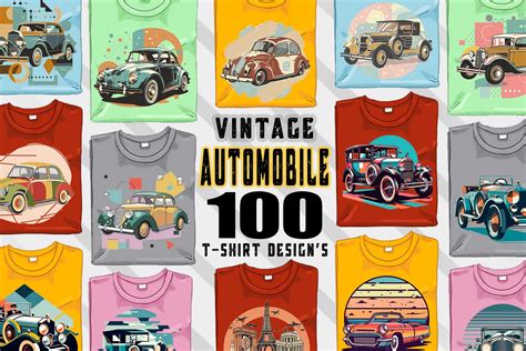 T-Shirt Automobile Vintage: A Timeless Classic