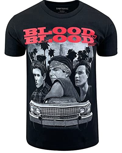 T-Shirt Blood In, Blood Out: A Symbol of Chicano Identity and Resistance