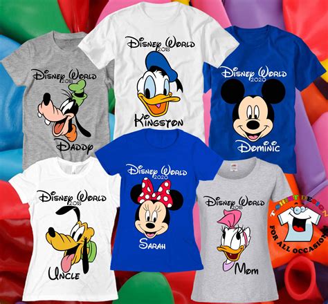 T-Shirts: Disney Characters Adorned, Style Empowered