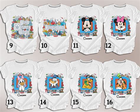 T-Shirts with Disney Characters: A Timeless Way to Express Your Love for Magic