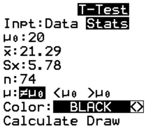 T-Test on TI-84: A Comprehensive Guide