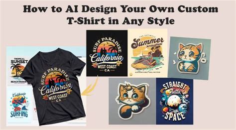 T-shirt AI Generator: The Ultimate Guide to Using AI to Design Custom T-shirts