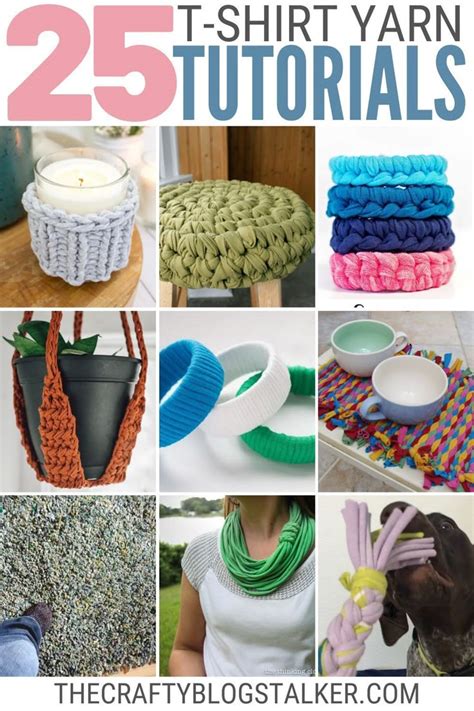 T-shirt Yarn Projects: A Creative Outlet for Upcycling