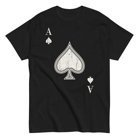 T-shirts Ace of Spades: A Symbol of Luck, Power, and Style