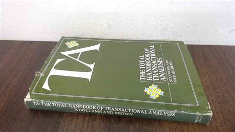 TA The Total Handbook of Tranactional Analysis PDF