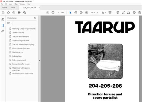 TAARUP 204 DISC MOWER MANUAL Ebook Reader