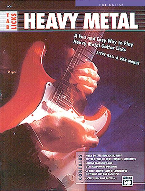 TAB Licks Heavy Metal A Fun and Easy Way to Play Heavy Metal Guitar Licks