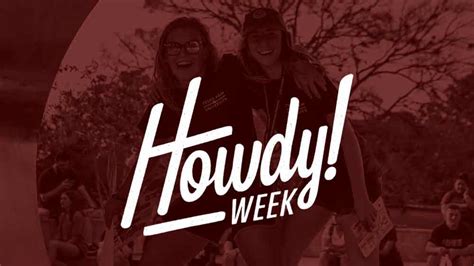 TAMU Howdy Week: A Bonanza of Festivities and Traditions