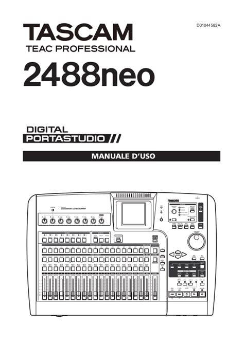 TASCAM 2488 NEO OWNERS MANUAL Ebook Reader