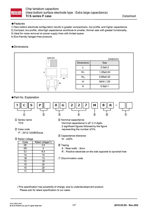 TCSP1D106M8R