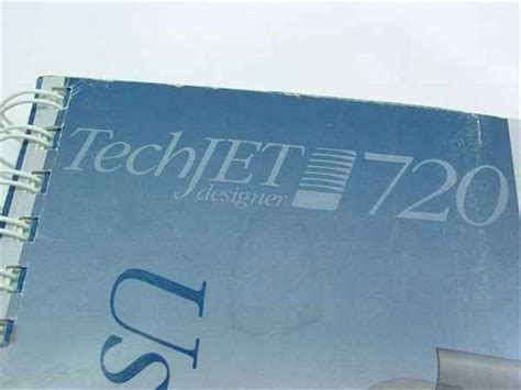 TECHJET 720C MANUAL Ebook Epub