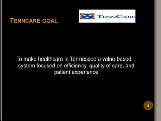 TEDS System Contractor TennCare: Empowering Tennesseans with Quality Healthcare