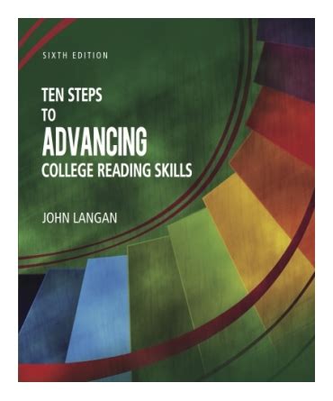 TEN STEPS TO ADVANCING COLLEGE READING SKILLS ANSWER KEY Ebook PDF