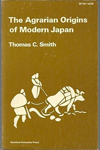 THE AGRARIAN ORIGINS OF MODERN JAPAN Ebook PDF