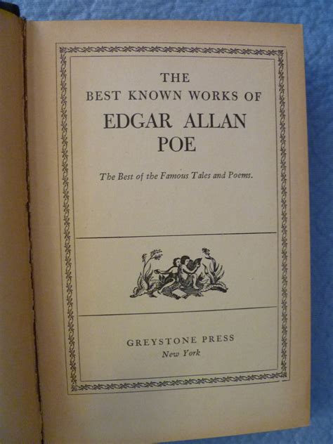 THE BEST KNOWN WORKS OF EDGAR ALLAN POE THE BEST OF THE FAMOUS TALES AND POEMS Kindle Editon