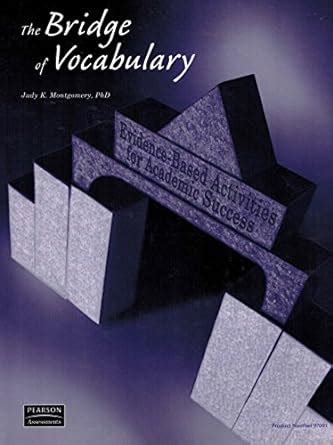 THE BRIDGE OF VOCABULARY: Evidence-Based Activities for Academic Success Ebook Kindle Editon