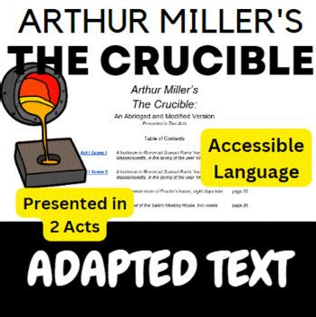 THE CRUCIBLE AN ABRIDGED VERSION Ebook Epub