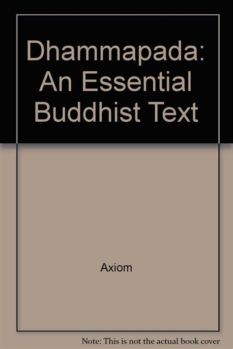 THE DHAMMAPADA An Essential Buddhist Text Doc