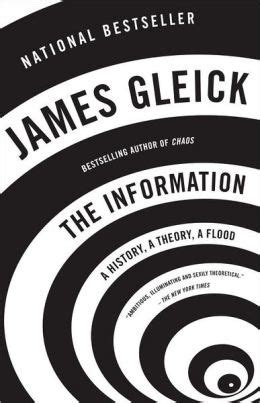 THE INFORMATION A HISTORY A THEORY A FLOOD BY Gleick James Author Pantheon Books publisher Hardcover PDF
