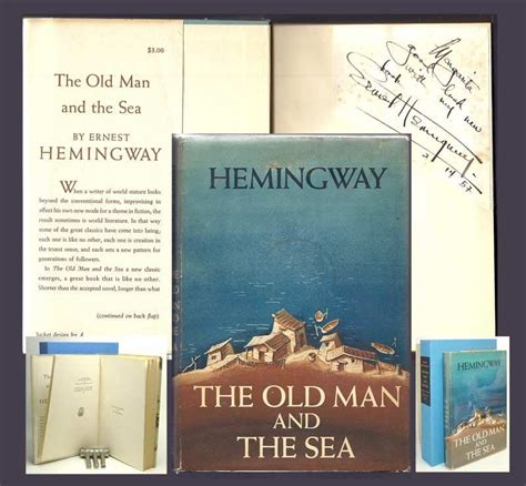 THE OLD MAN AND THE SEA SIGNED LIMITED EDITIONS CLUB PUBLICATION WITH FIVE PHOTOGRAVURES BY ALFRED EISENSTAEDT Doc