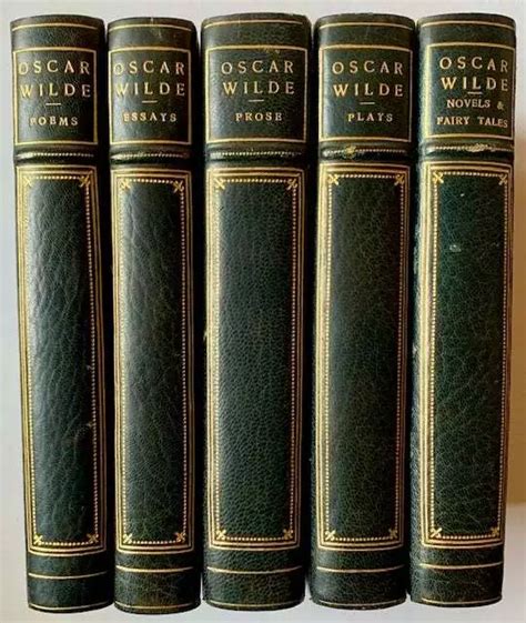 THE PLAYS ESSAYS NOVELS POEMS and PROSE OF OSCAR WILDE in 5 volumes Epub