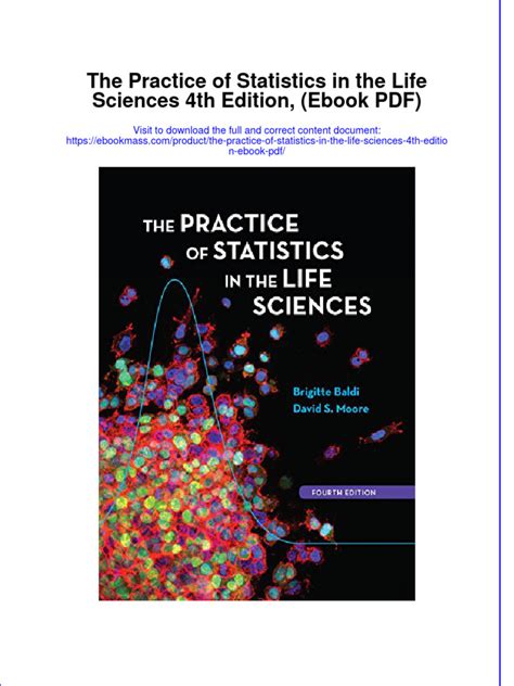 THE PRACTICE OF STATISTICS IN THE LIFE SCIENCES 2ND EDITION Ebook PDF