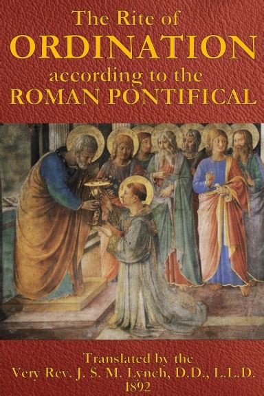 THE RITE OF ORDINATION According to the Roman Pontifical Doc