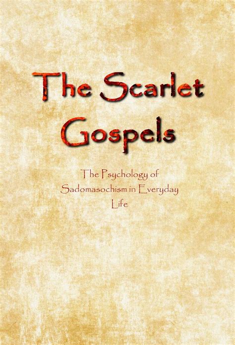 THE SCARLET GOSPELS Ebook PDF