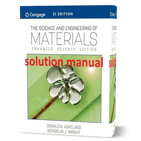 THE SCIENCE AND ENGINEERING OF MATERIALS 6TH EDITION SOLUTION MANUAL ASKELAND PDF Ebook Doc