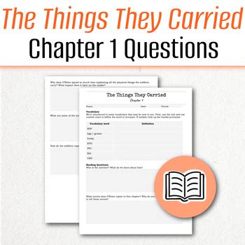 THE THINGS THEY CARRIED CHAPTER QUESTIONS AND ANSWERS Ebook Kindle Editon