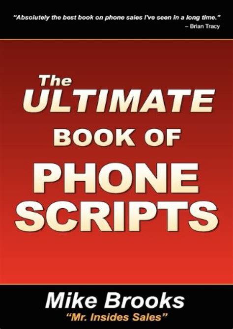 THE ULTIMATE BOOK OF PHONE SCRIPTS PDF Ebook Kindle Editon