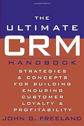 THE ULTIMATE CRM HANDBOOK BOOK Ebook PDF