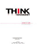 THINK SOCIOLOGY JOHN CARL PDF Ebook PDF