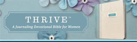 THRIVE A Journaling Devotional Bible for Women PDF