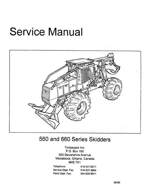 TIMBERJACK SERVICE MANUALS Ebook Doc