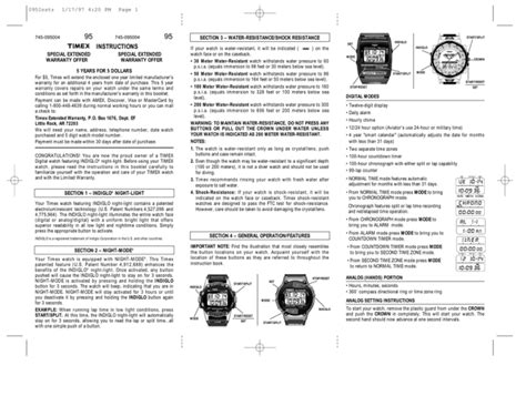 TIMEX INDIGLO ALARM CLOCK INSTRUCTION MANUAL Ebook PDF