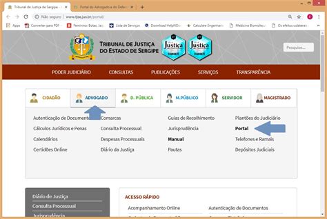 TJSE Portal do Advogado: Guia Completo para Advogados de Sergipe