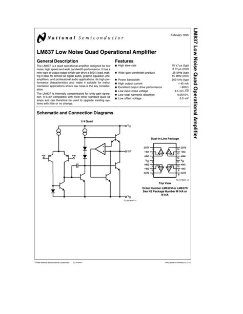 TLC27M4CDR: The Ultimate Guide To A Quad Operational Amplifier