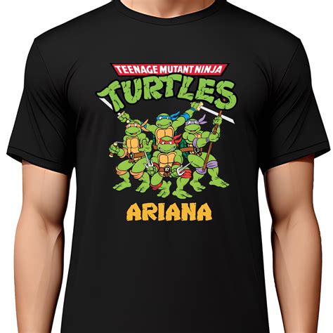 TMNT T-Shirt Customization: A Creative Outlet