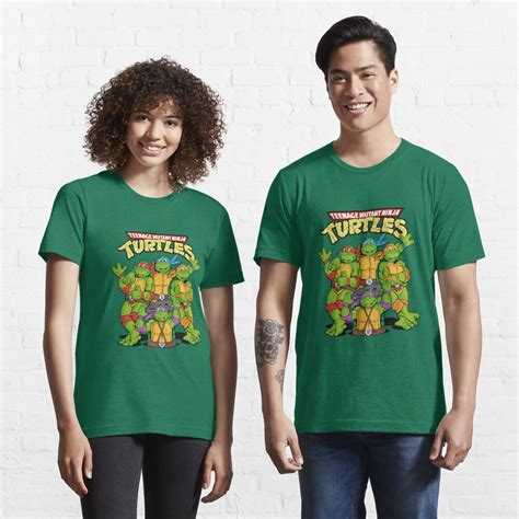 TMNT Tee Shirts: A Classic Wardrobe Staple for Fans of All Ages