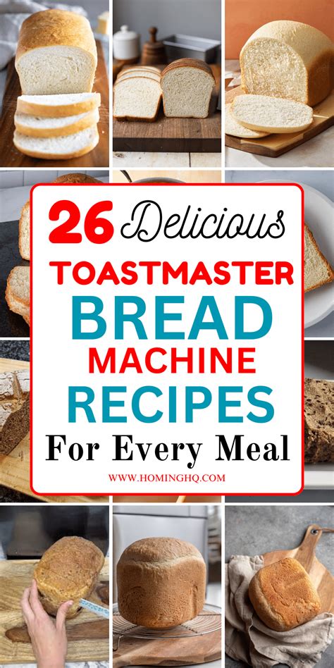 TOASTMASTER BREAD MACHINE RECIPES BOOK Ebook Doc