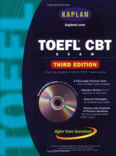 TOEFL CBT Exam with CD-ROM Third Edition KAPLAN TOEFL CBT Epub