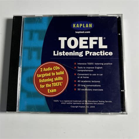 TOEFL Listening Practice by Kaplan 2004-12-07 Audio CD Doc